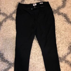Men’s black Athletic Dress Pants